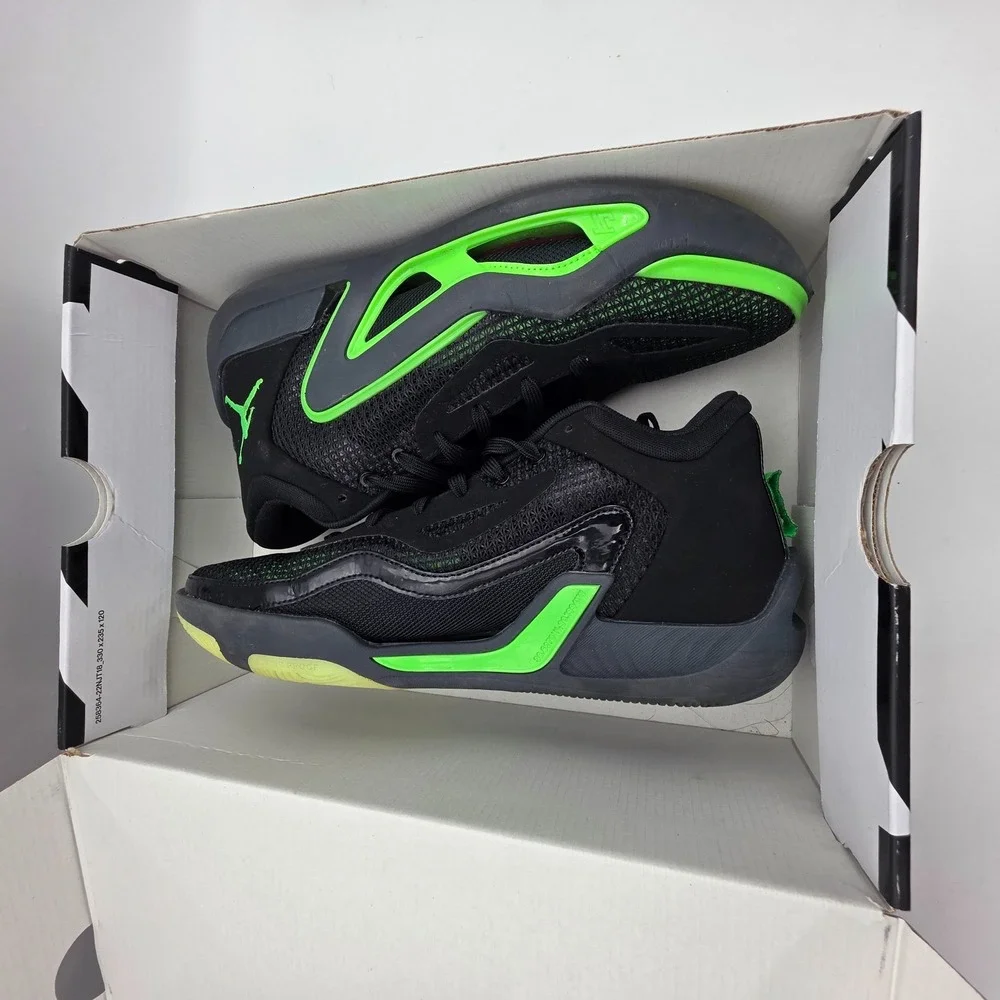 Jordan Tatum 1 Black Green Strike Celtics Basketball Shoes Trainers 9.5 Men's